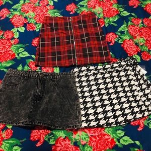 Lot of Three Skirts from Forever 21 ❤️ NWT